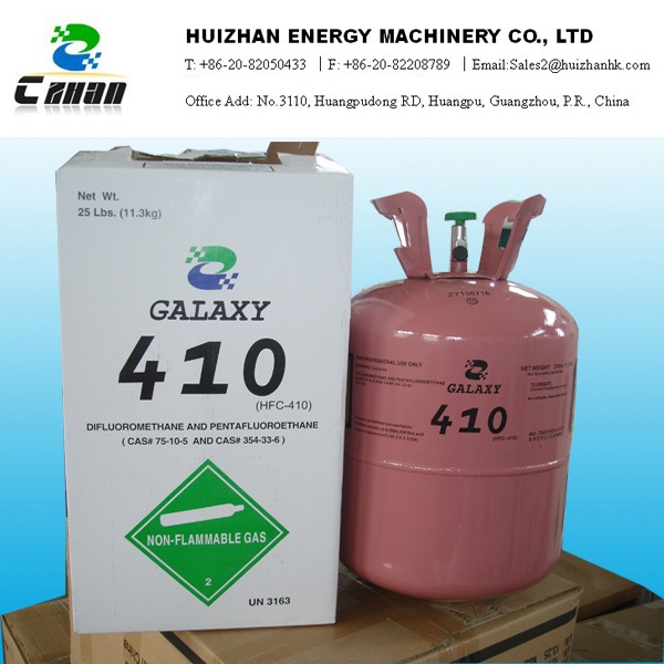 Gas R410a Refrigerant / HFC Refrigerants 30LBS Disposable Cylinder With