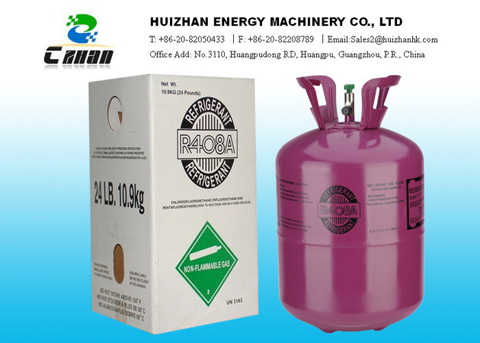 Mixed Freon HCFC Refrigerant / R408A Refrigerant Gas For R22