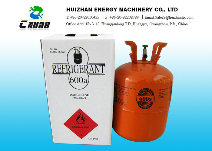 R600A Gas SGS Natural Refrigerants For Domestic Refrigerators And Freezers