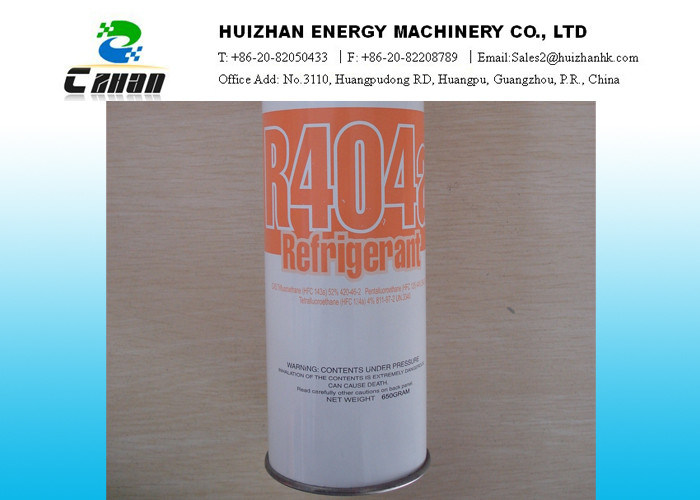 N.T. 650g Ecofriendly HFC Refrigerants R404A Refrigerant In Small Can For Air Conditioners