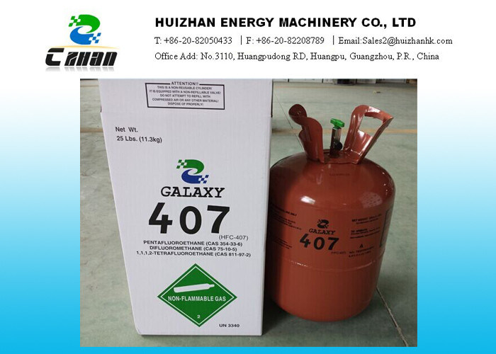 R407C Refrigerant HFC Refrigerants UN No. 3340 Mixture R22 Replacement