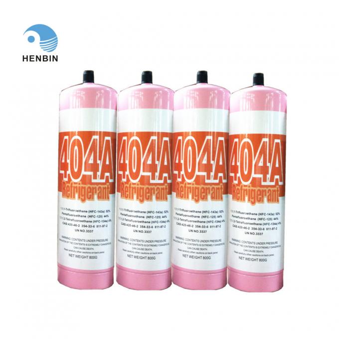 Henbincool Gas Refrigeranti R404A 800g in High Pressure Can