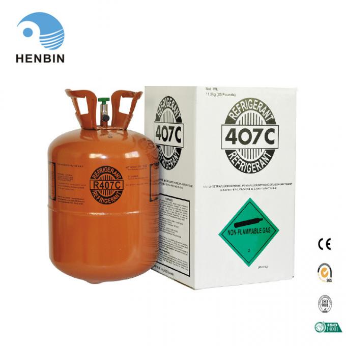 Best Price 11.3kg R407c Refrigerant Gas in Can