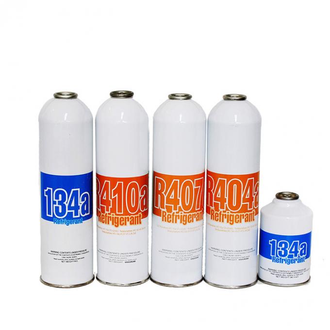 Mini Can Refrigerant Gas R134A R410A R404A R407c