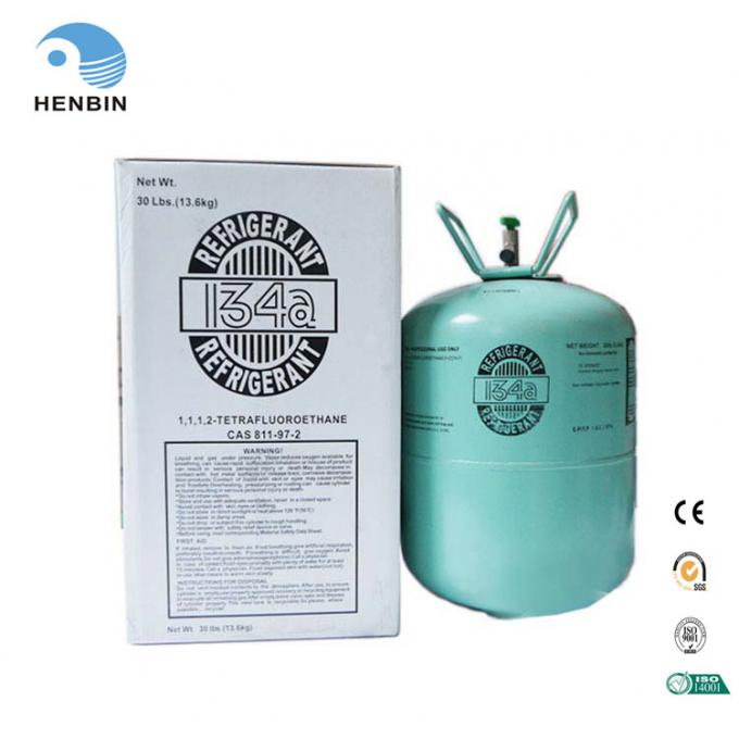 Purity 99.99% ISO TNAK 134a Gas For Air Conditioning Refrigeration 2