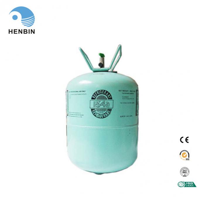 Henbin Brand Refrigerant Gas R134A 13.6kg Disposable Cylinder