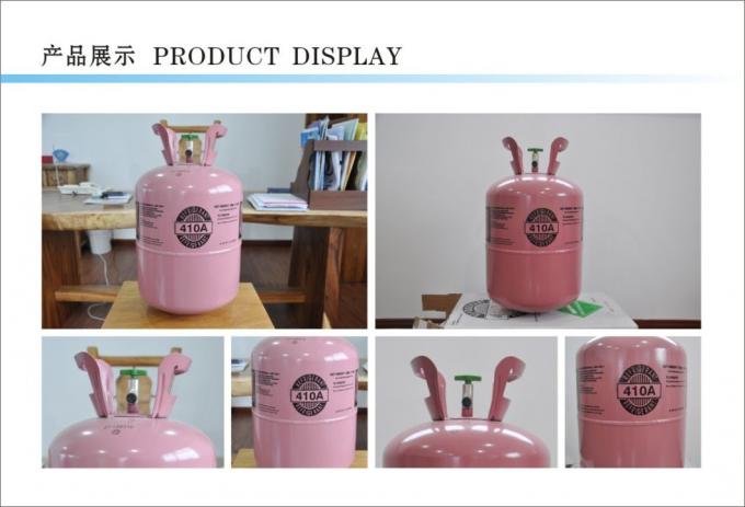 Refrigerant Gas R410A with Disposable Cylinder and Recyclable Cylinder