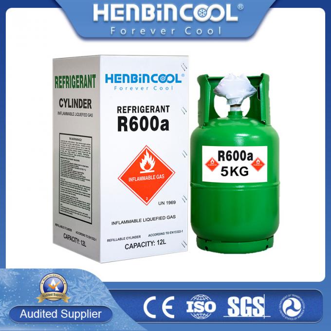 R600A Isobutane Refrigerant Cool Gas Disposable Cylinder for Refrigerants