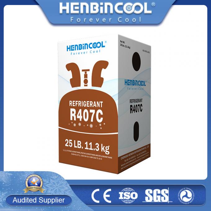 Refrigerant Gas R407c Hfc Heating Air Conditioning