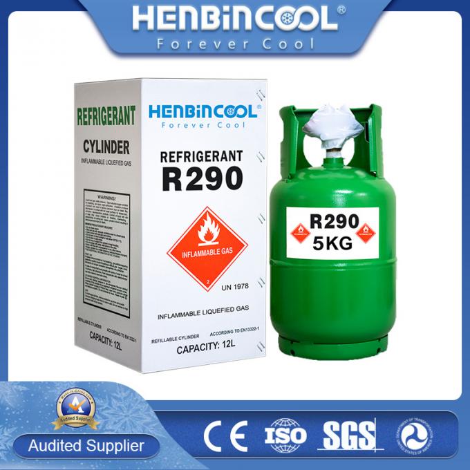 Top Quality Refrigerant Gas R290 for Sell