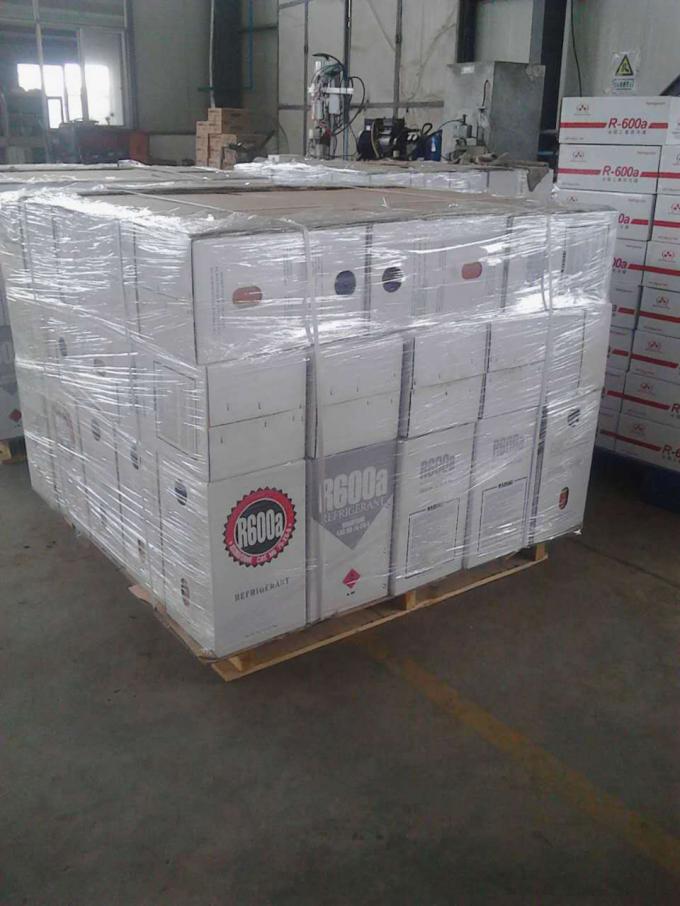 99.99% Isobutane R600A Refrigerant Odorless 6.5kg R600a Refrigerant 6
