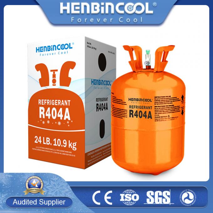 10.9kg HFCR404A Air Conditioning Refrigerant Gas 99.99% Purity 2