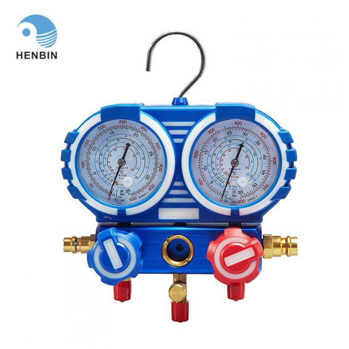 R134A Vacuum Pump Refrigerant Manifold Gauge for Air Conditioner