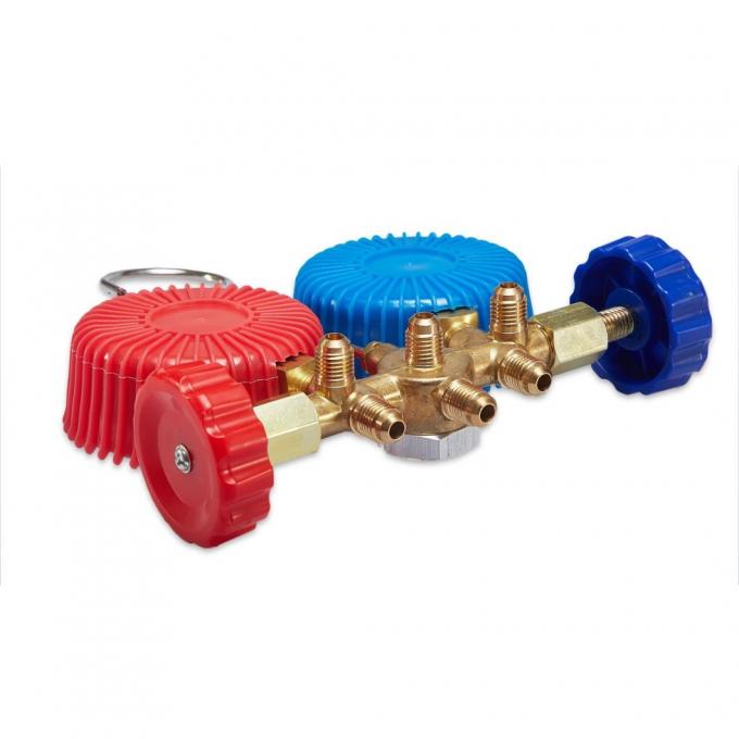 Aluminum Manifold Gauge with Hoses