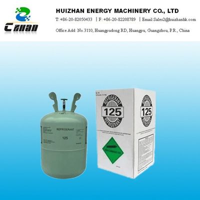 China 30LB Gas HFC Refrigerant R125 In Disposable Cylinder With 99.9% Purity supplier