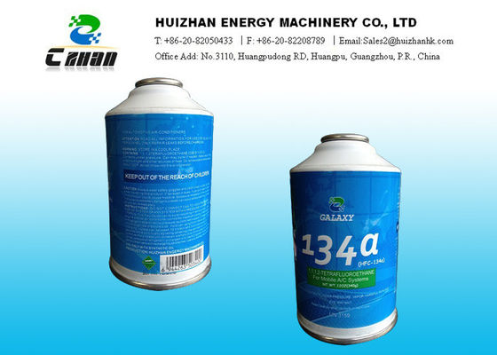 China 99.9% Purity HFC Refrigerants R134A Gas In Small Can Or 30LB 13.6KG Cylinder With OEM Packing supplier