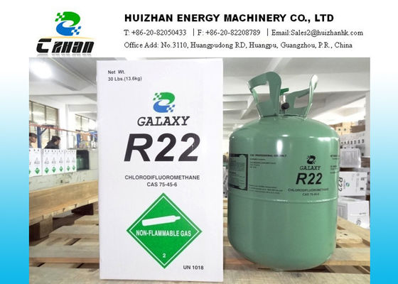 China 30lb Disposable Cylinder R22 HCFC Refrigerants CAS NO.75-45-6 With 99.98% Purity supplier