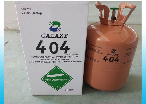 China N.T. 10.9KG Industrial HFC Refrigerants UN No. 3337 R404a Refrigerant R22 And R502 Replacement supplier