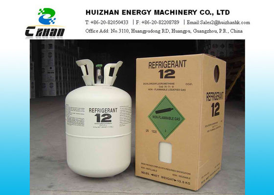 China N.T. 30LB 13.6KG CFC Refrigerants R12 Gas With High Purity For Old Or New Air Conditioner Units supplier