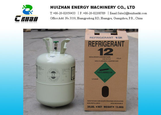 China Pure R 12 Refrigerant  Difluorodichloromethane For R12 System Recovery supplier