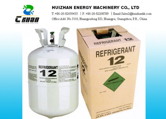 China Purity more than 99.8% R12 CFC Refrigerants In Cylinder For Auto Air Conditioner Refiling supplier