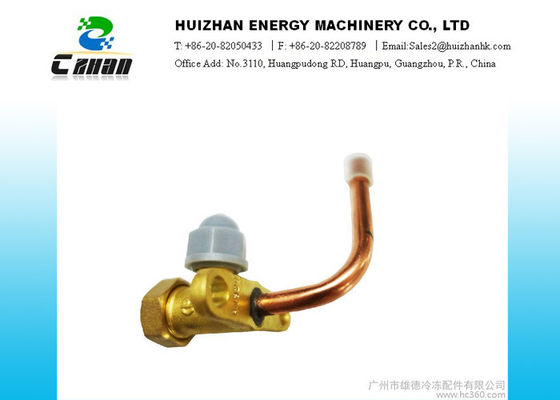 China Refrigeration Service Valve Copper Stop Valve for Split Air Conditioner supplier