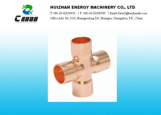 China Air Conditioning Copper Tube - Cross C x C x C x C , Copper Reducers supplier