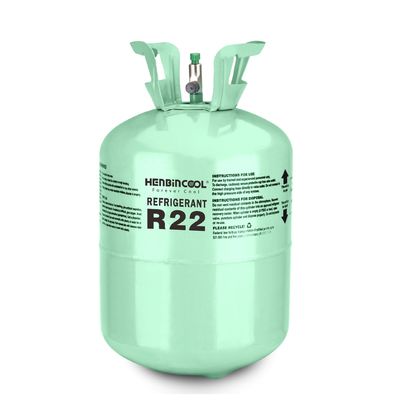 99.99 HCFC 22 Refrigerant 13.6kg 30lb Disposable Steel Cylinder